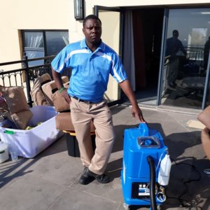 Large-scale shopping mall cleaning service in Gauteng by Blue Star Cleaning